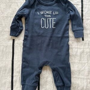 Navy Blue Kids One Piece